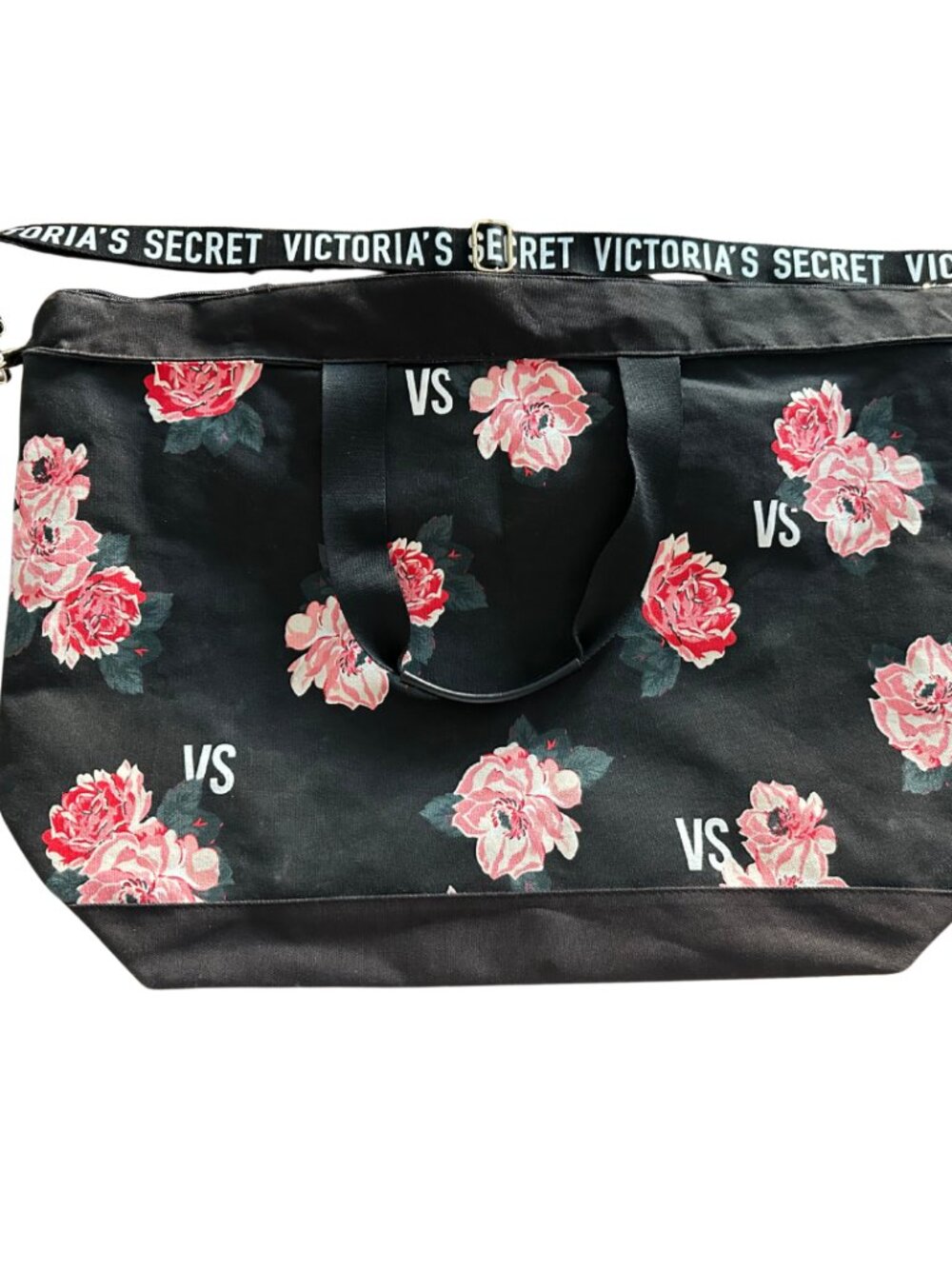Victoria's Secret Floral Tote / Duffle Bag